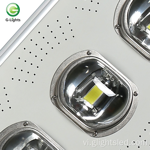 Độ sáng cao bằng nhôm IP65 không thấm nước 50W 100W 150W 200W Cob tích hợp tất cả trong một đèn LED Solar Street Light